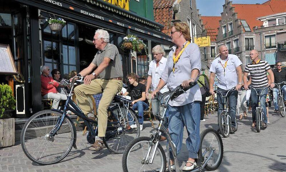 Rondleiding Volendam met gids en met step