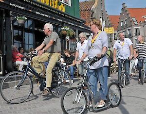 Rondleiding Volendam met gids en met step